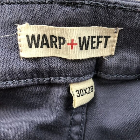 Warp + Weft Women's LuxSculpt Skinny Jeans 30x28 Classic Casual Purple Preppy - Picture 3 of 15